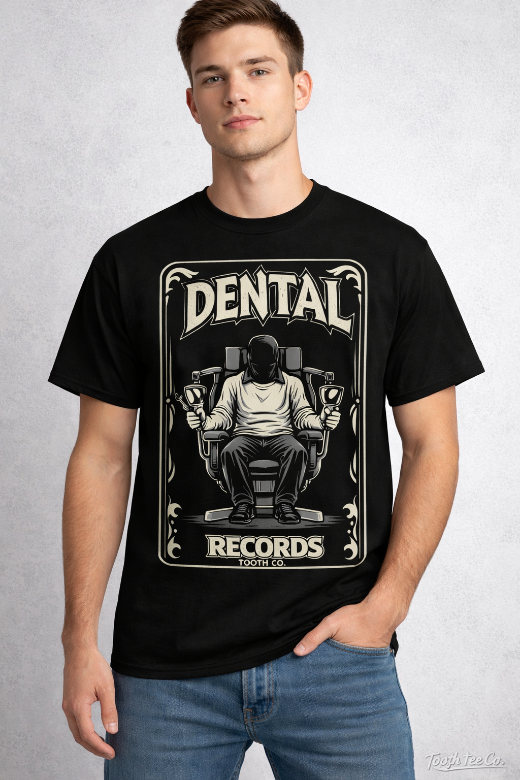 Tooth Tee Co. Dental Graphic Tee - Dental Records